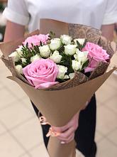 Букет цветов из:  Розы #REPLACE_PRED# Казачинском